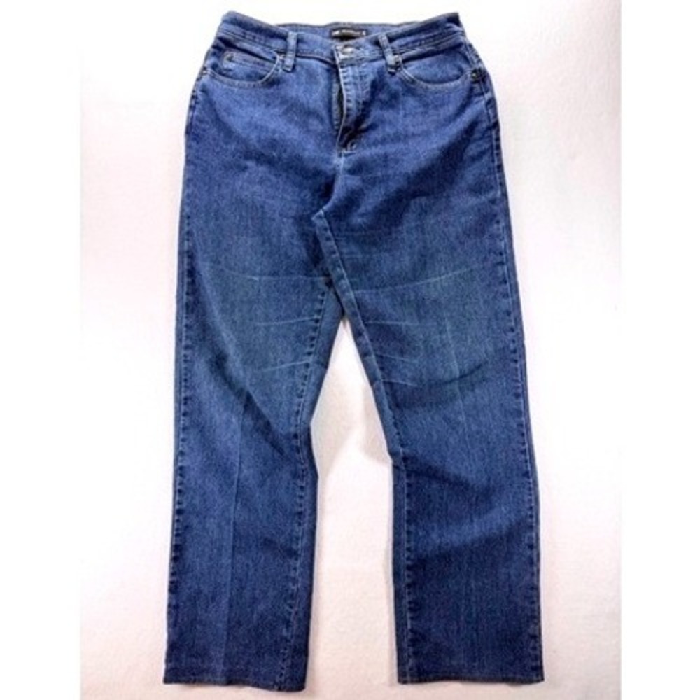 Vintage Lee Relaxed Fit Jeans Women's 10 Tall Blue Denim Classic